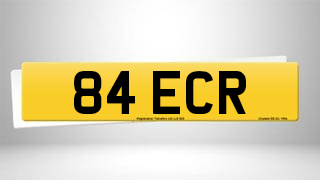 Registration 84 ECR